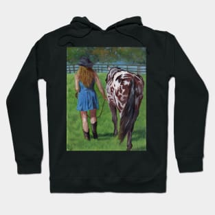 Cowgirl and Friend Hoodie